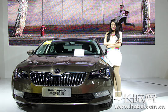 車模表演。長城網(wǎng) 邢丁 攝